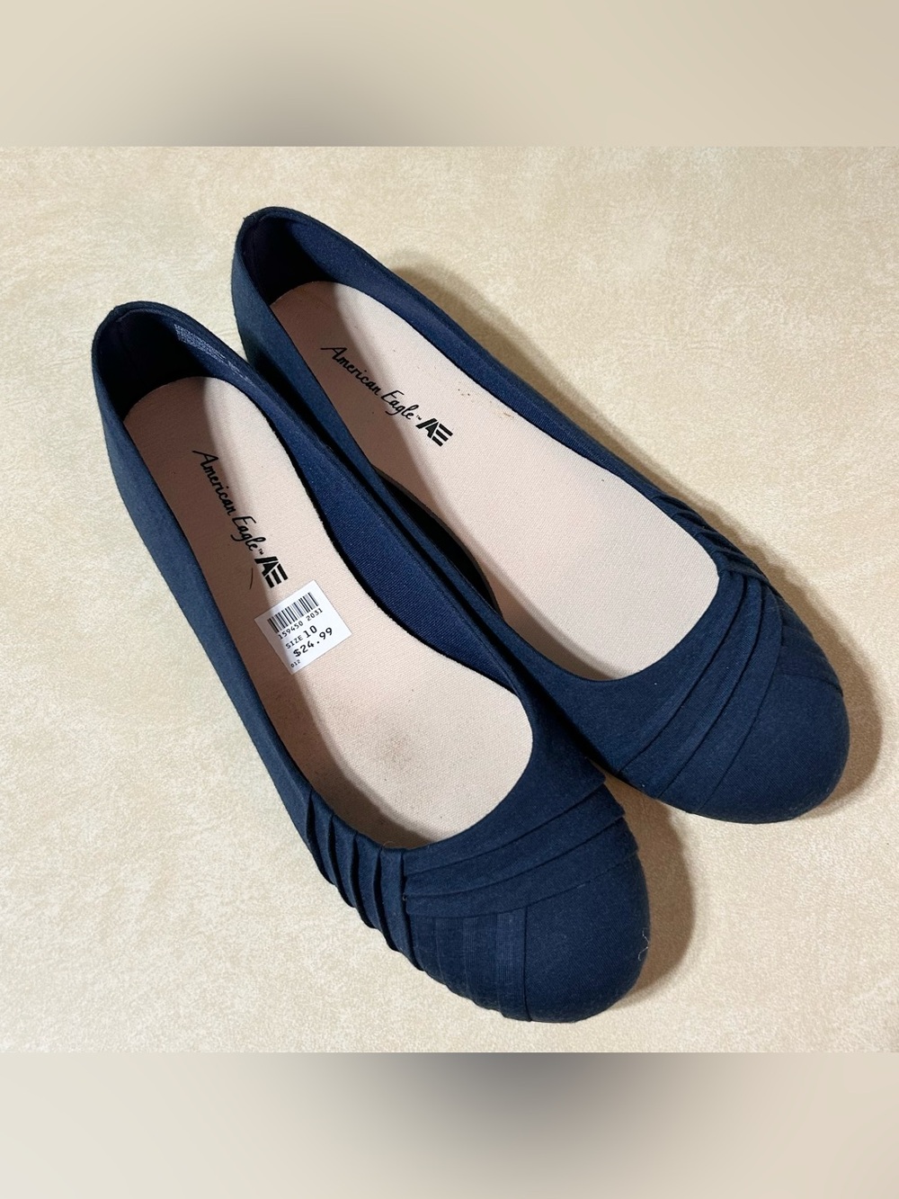 American Eagle Outfitters Navy Blue Women's Ballet Flats size 10